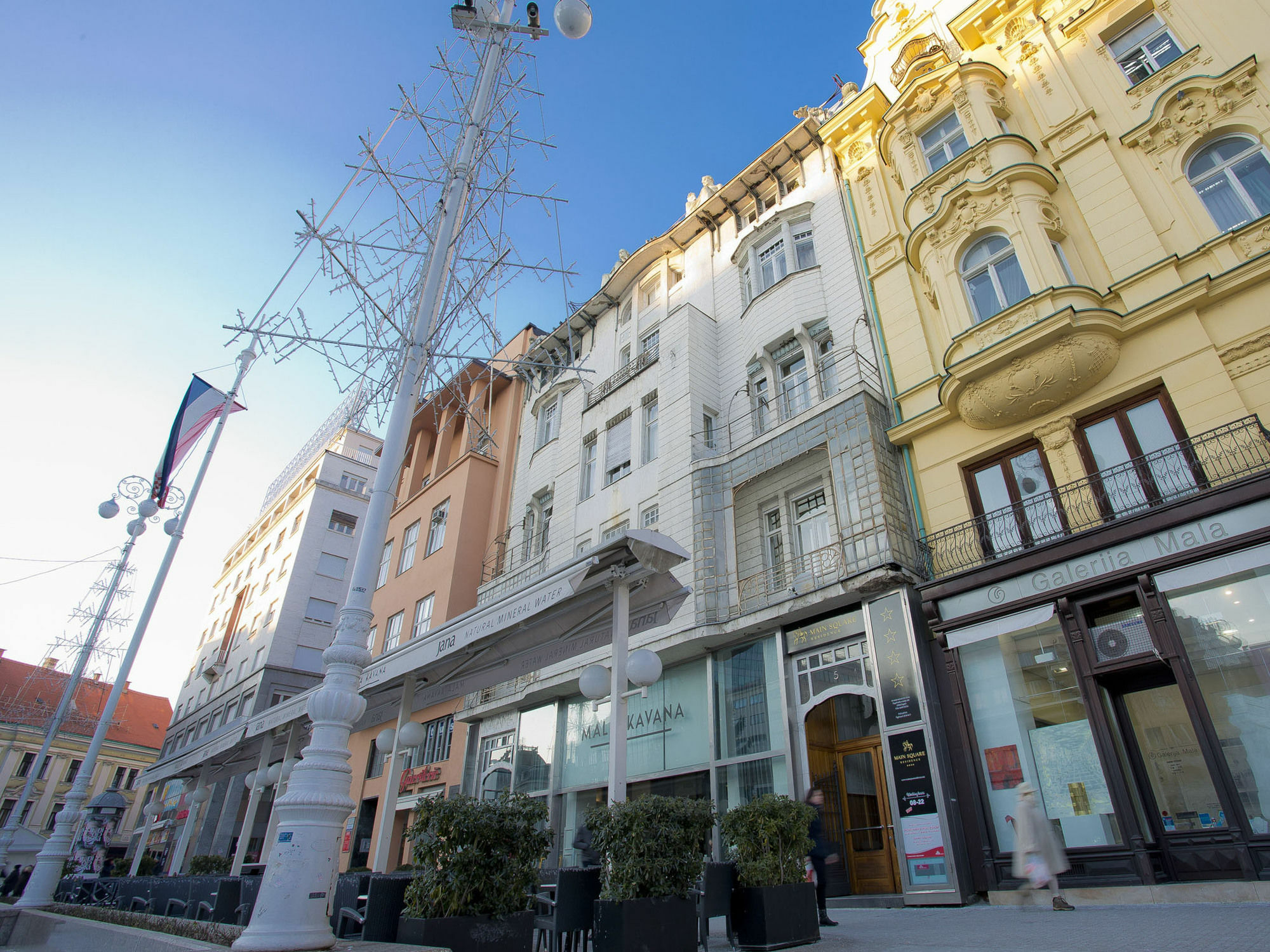 Main Square Residence Zagreb Buitenkant foto