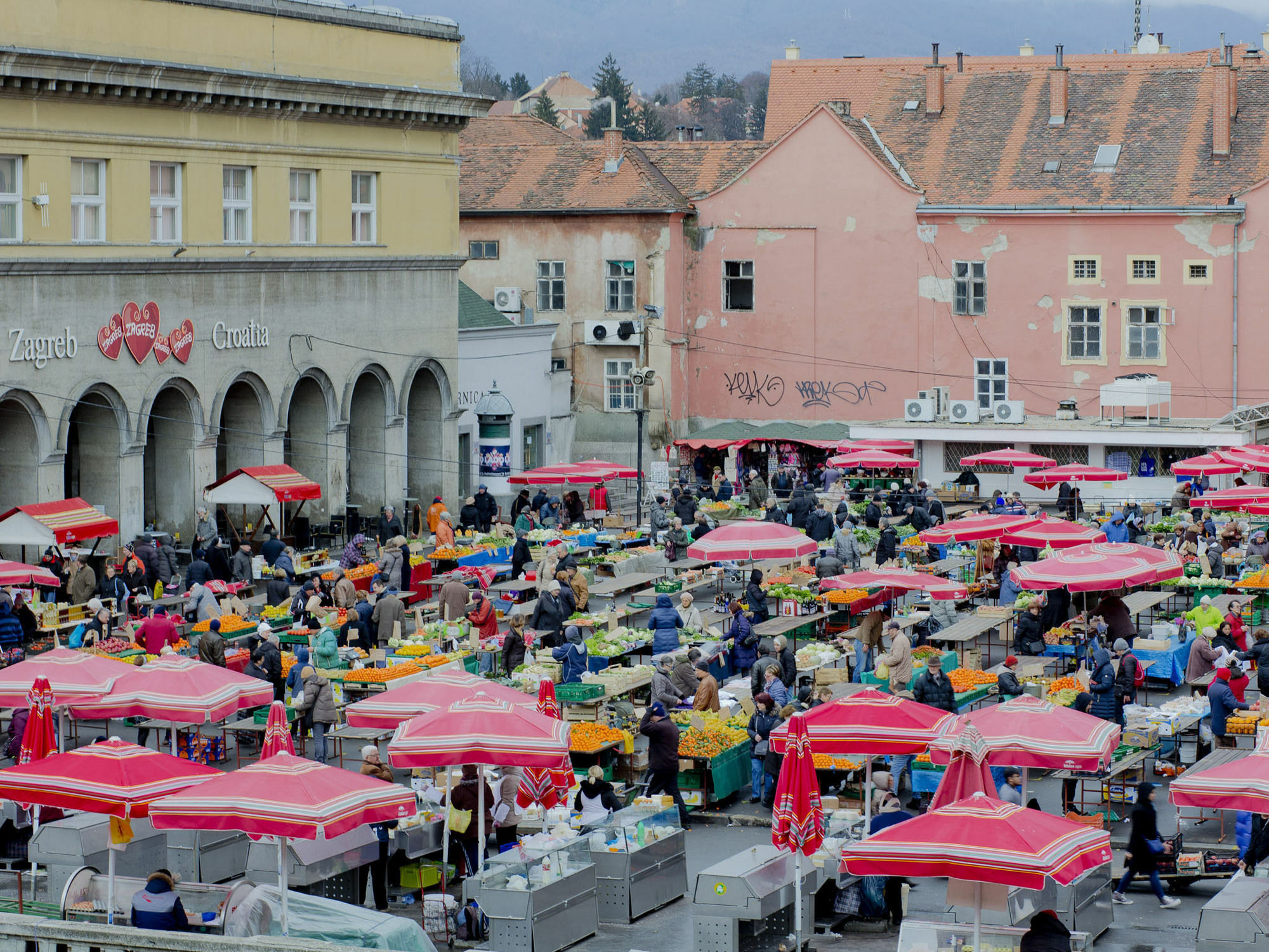 Main Square Residence Zagreb Buitenkant foto