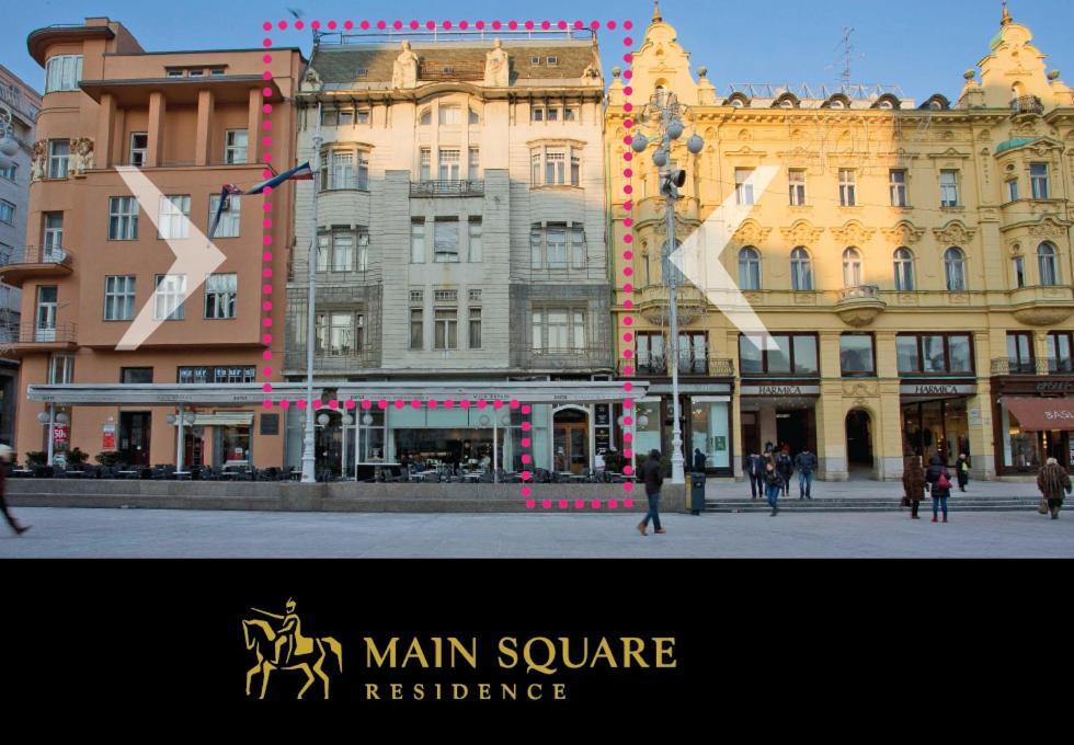 Main Square Residence Zagreb Buitenkant foto